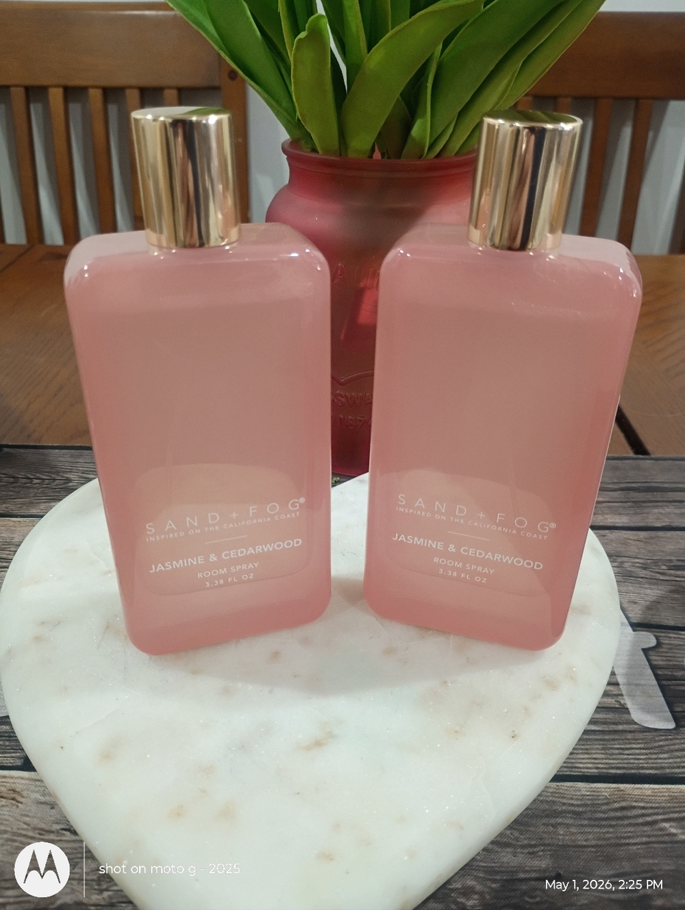 Sand + Fog Jasmine & Cedarwood Room Sprays (2)